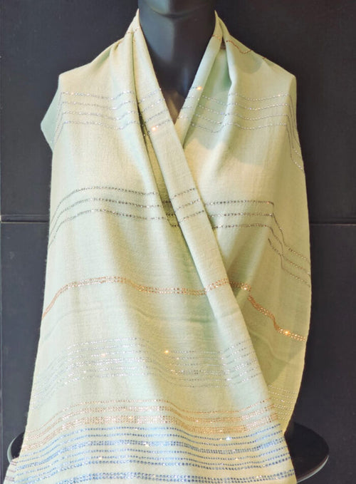 Cashmere blend stole