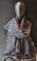 Double Sided Lace Edged Stole