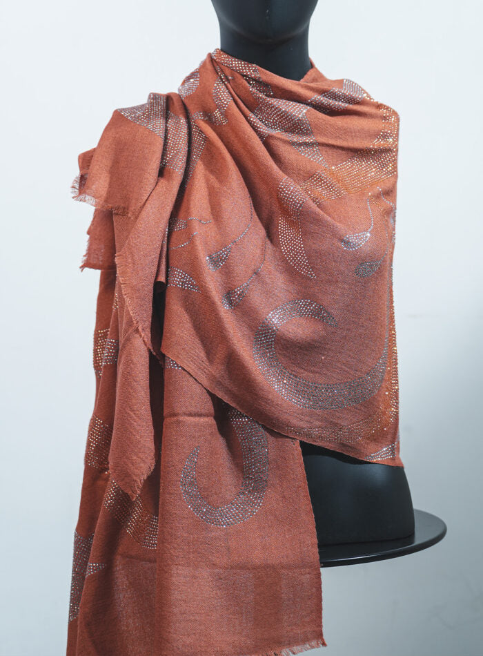 Nude Brown stole