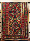 Geometric pattern rug