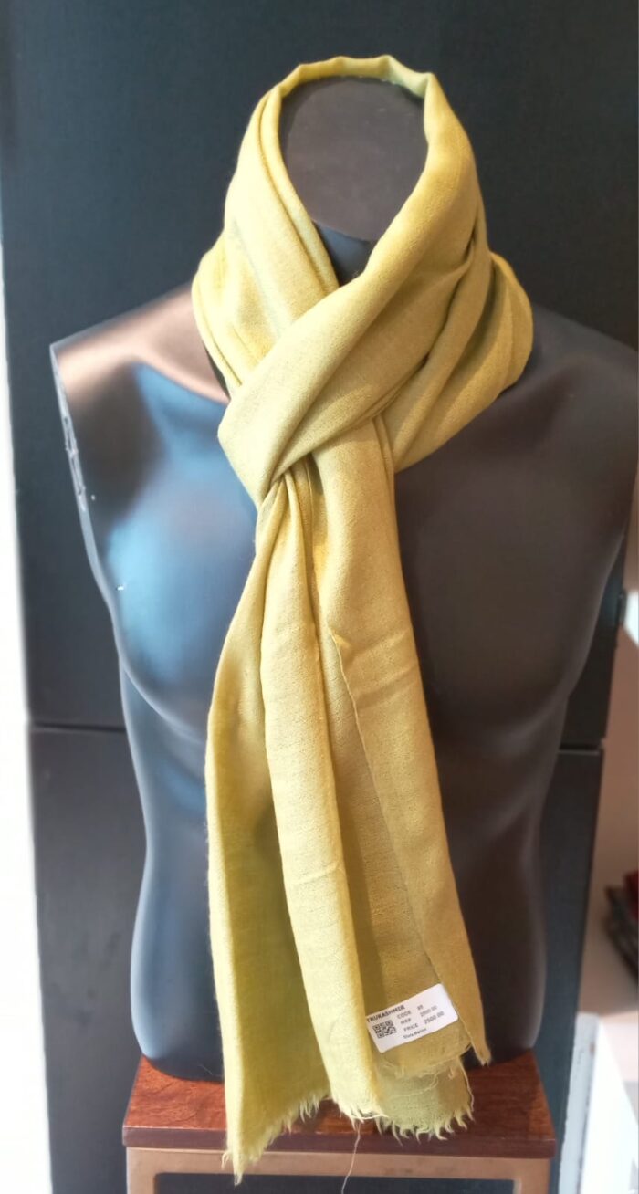 Gents plain fine wool stole